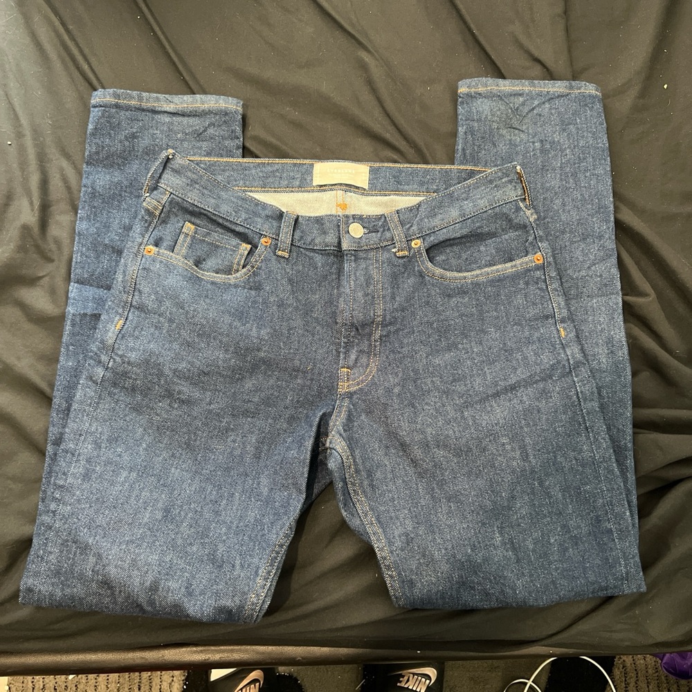 Everlane Navy jeans